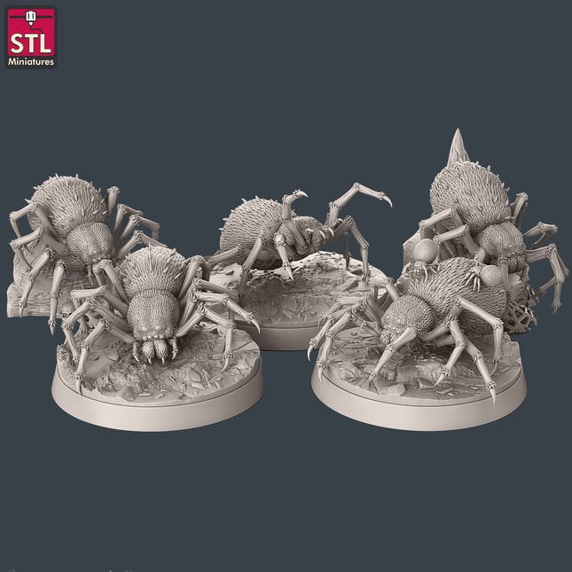 Giant Spiders Set