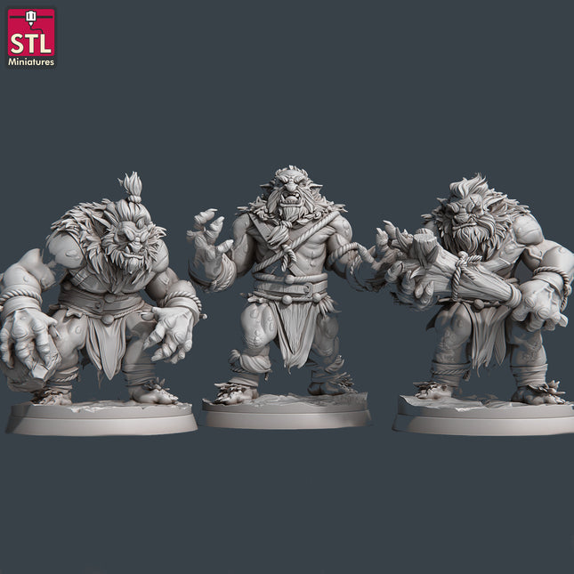 Snow Trolls Set