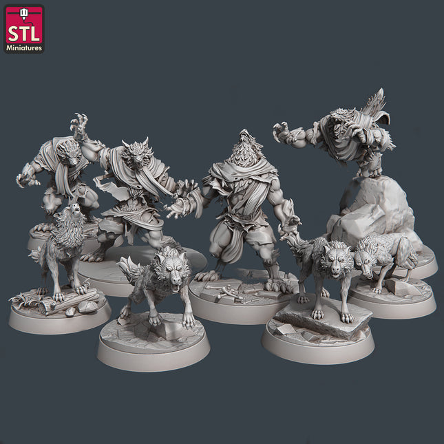 Wolves and Werewolves Set