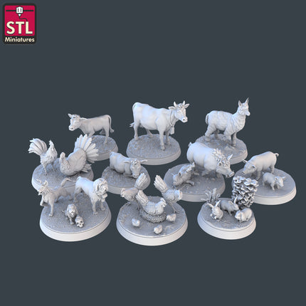 Farm Animal Set