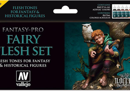 Vallejo Fairy Flesh Set 8 Colour Set