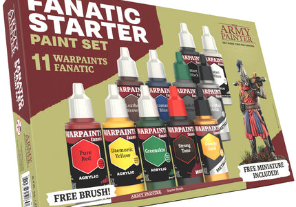 The Army Painter Warpaints Fanatic: Starter Paint Set