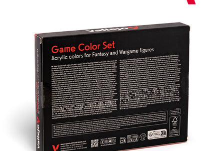 Vallejo Game Color Introduction - 16 Colour Set Acrylic Paint